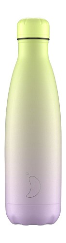 Chilly's Bottle 500ml Gradient Lime Lilac